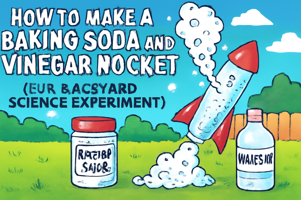 <span class="pvc-badge" aria-label="views"><span class="pvc-count">504</span> <span class="pvc-label">views</span></span> How to Make a Baking Soda and Vinegar Rocket (Fun Backyard Science Experiment)