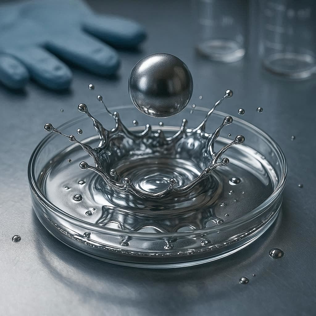 <span class="pvc-badge" aria-label="views"><span class="pvc-count">504</span> <span class="pvc-label">views</span></span> The Science of Splash: What Happens When You Drop a Metal Ball in Gallium?